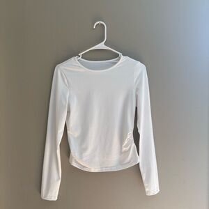 Elegant White Long Sleeve Top